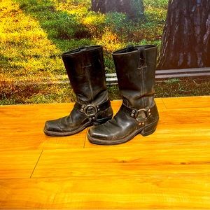 Frye Harness Boots in Black Size 9.5 Medium